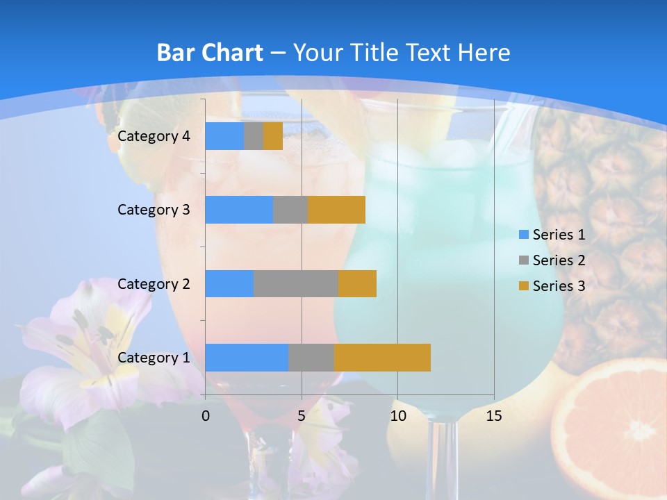 Rum Juice Cocktail PowerPoint Template