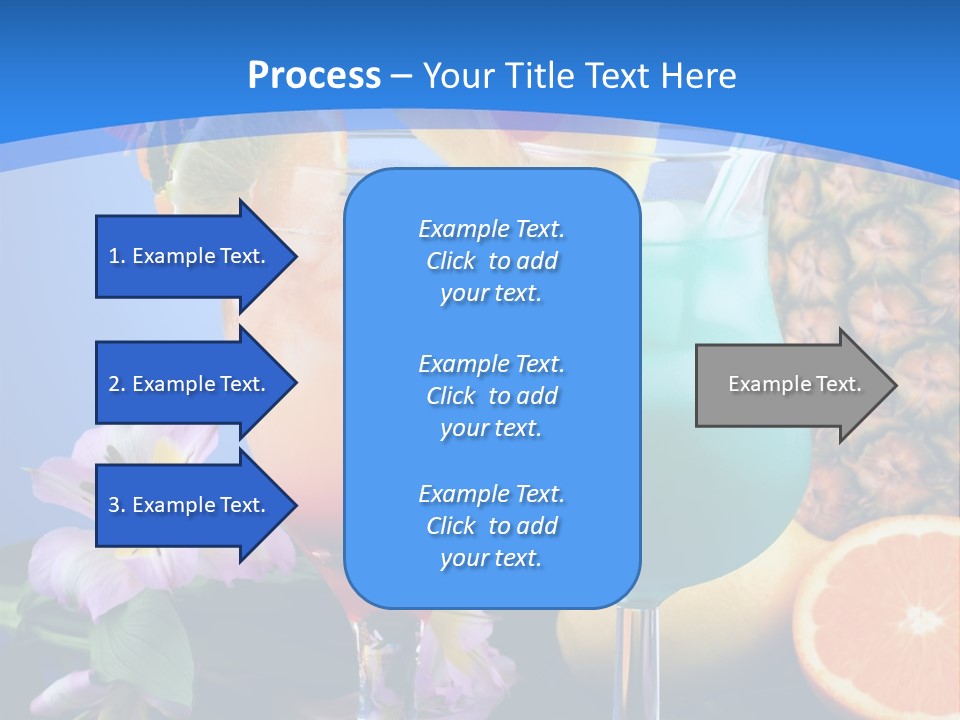 Rum Juice Cocktail PowerPoint Template