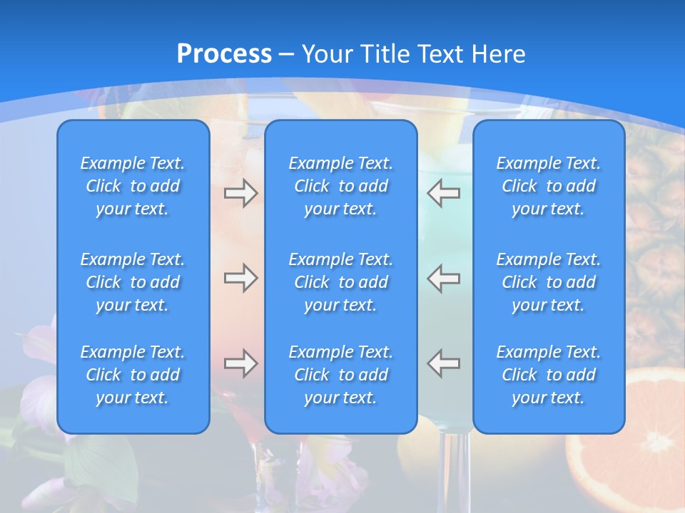 Rum Juice Cocktail PowerPoint Template