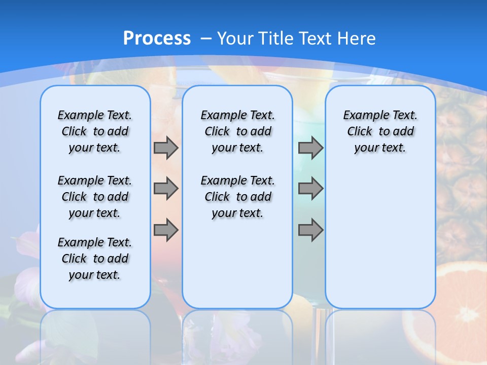 Rum Juice Cocktail PowerPoint Template