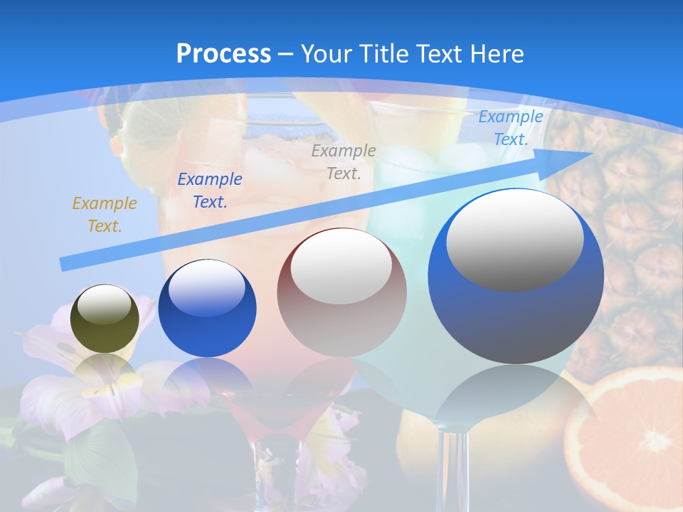 Rum Juice Cocktail PowerPoint Template