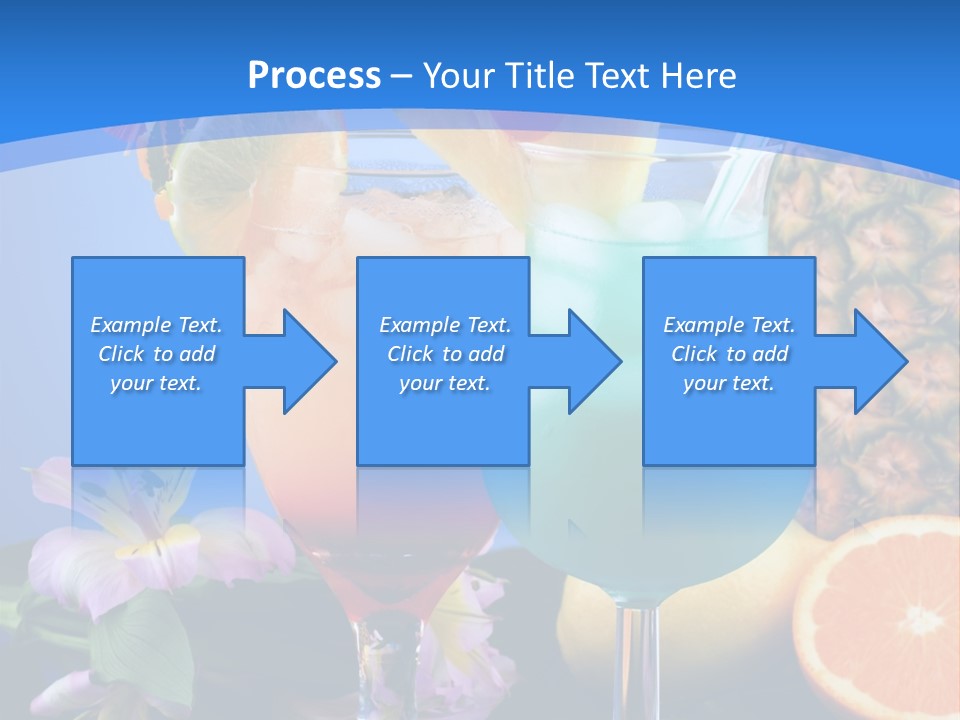 Rum Juice Cocktail PowerPoint Template