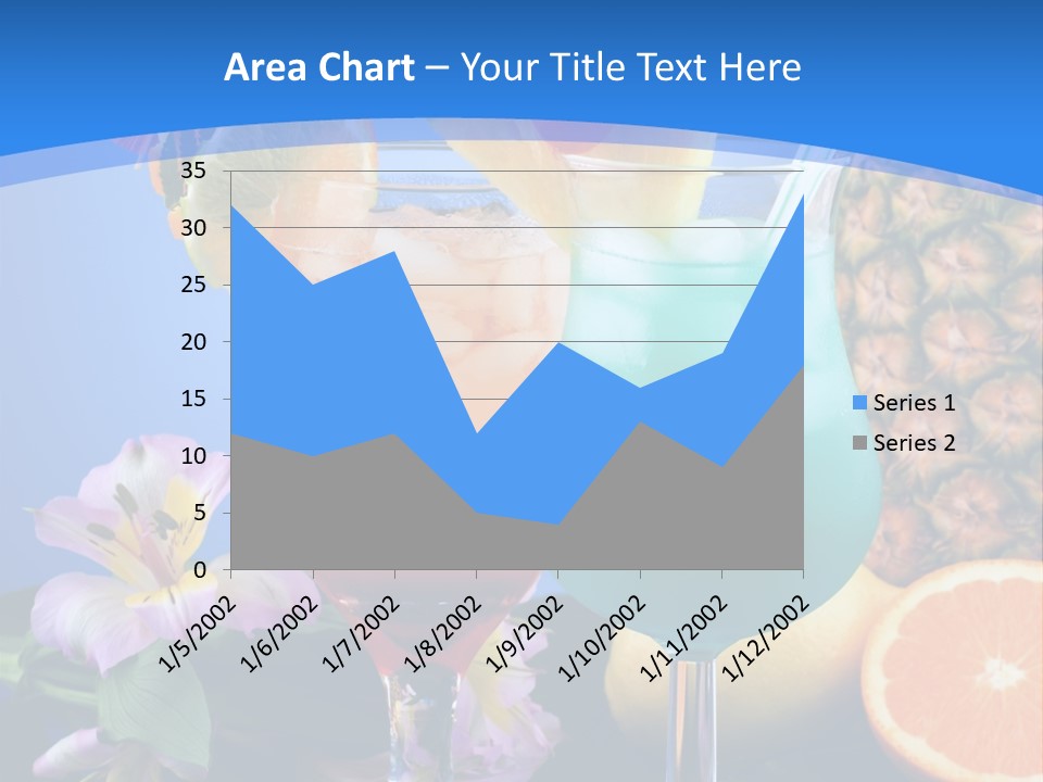 Rum Juice Cocktail PowerPoint Template