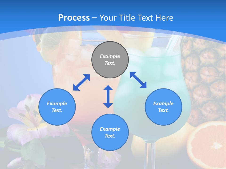 Rum Juice Cocktail PowerPoint Template