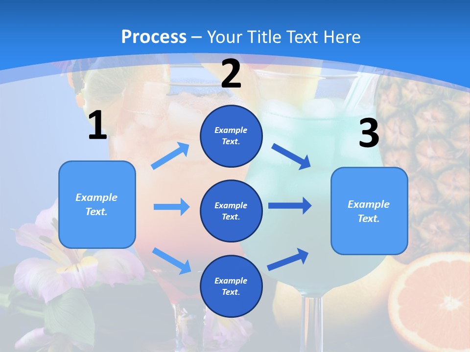 Rum Juice Cocktail PowerPoint Template