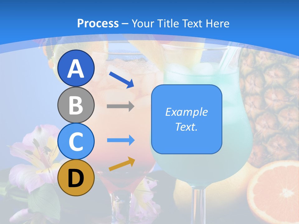 Rum Juice Cocktail PowerPoint Template