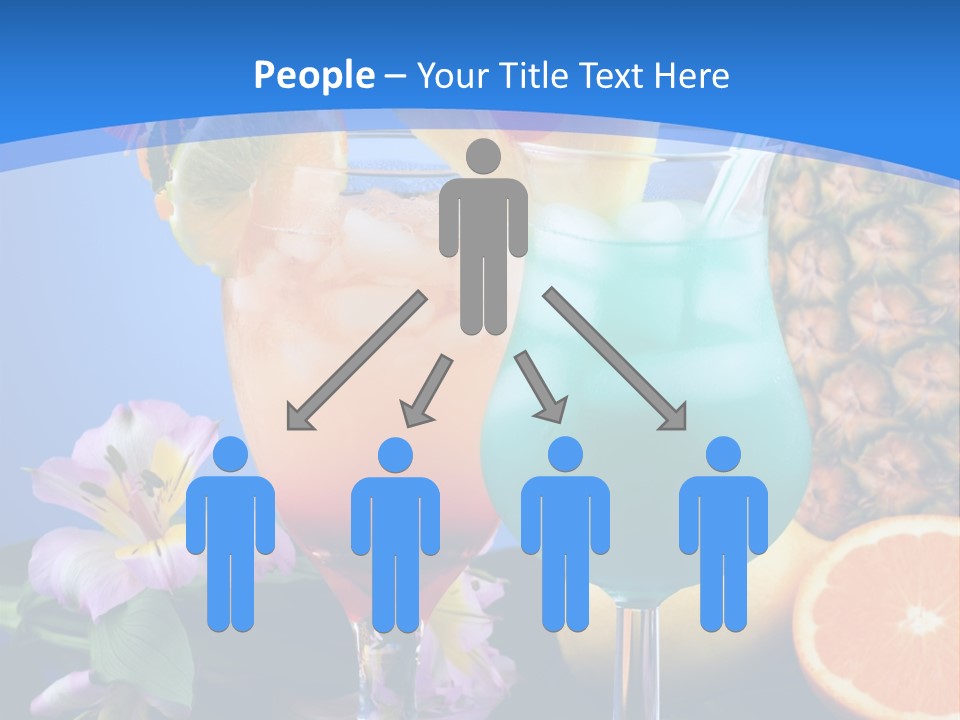 Rum Juice Cocktail PowerPoint Template