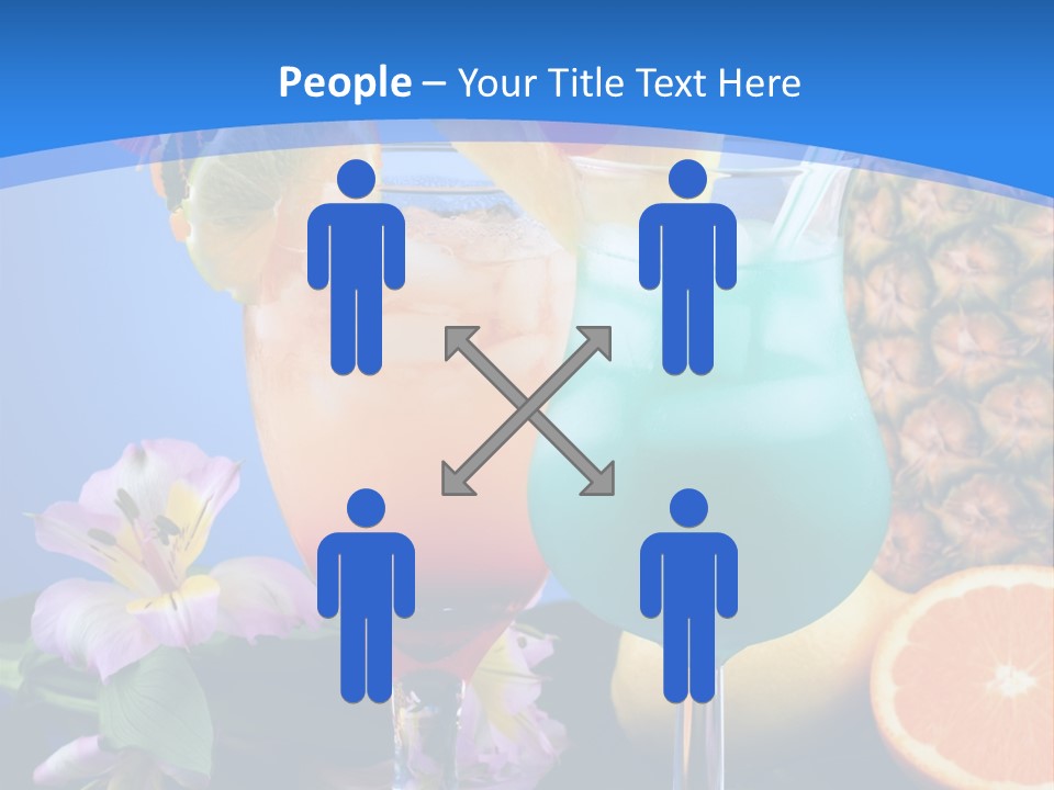 Rum Juice Cocktail PowerPoint Template