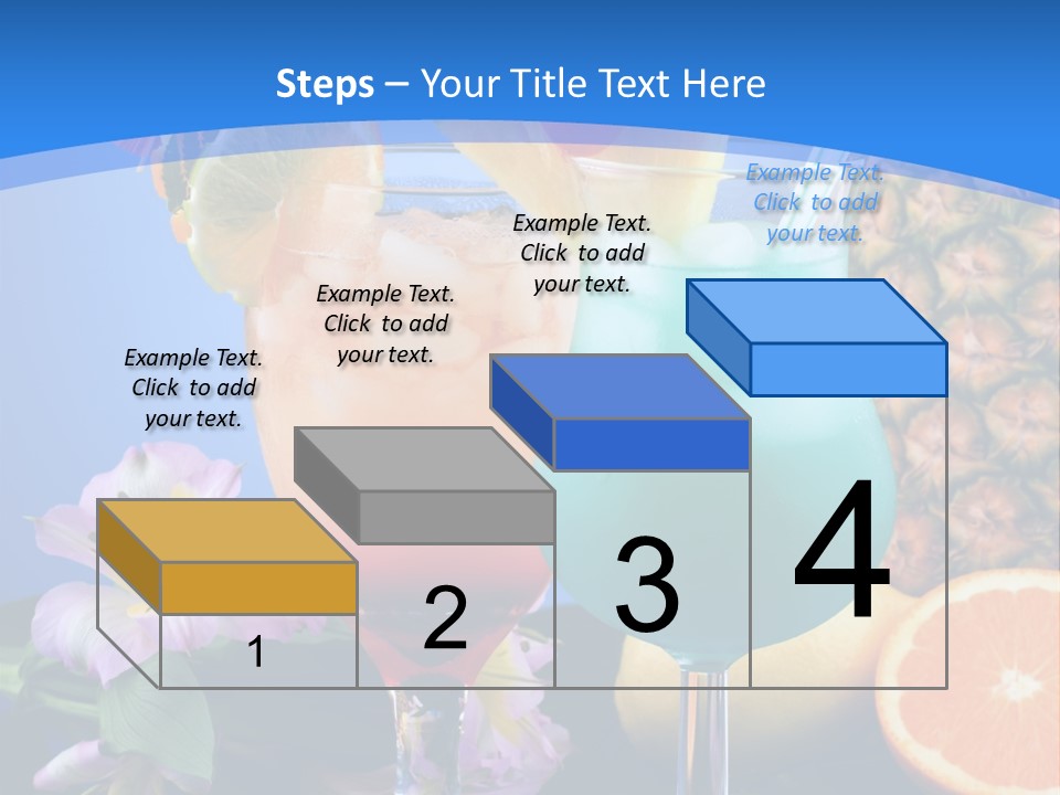 Rum Juice Cocktail PowerPoint Template