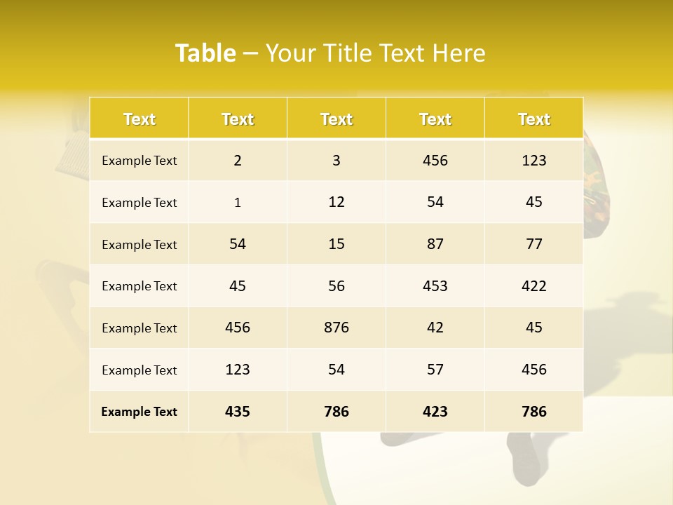 Bearing White War PowerPoint Template