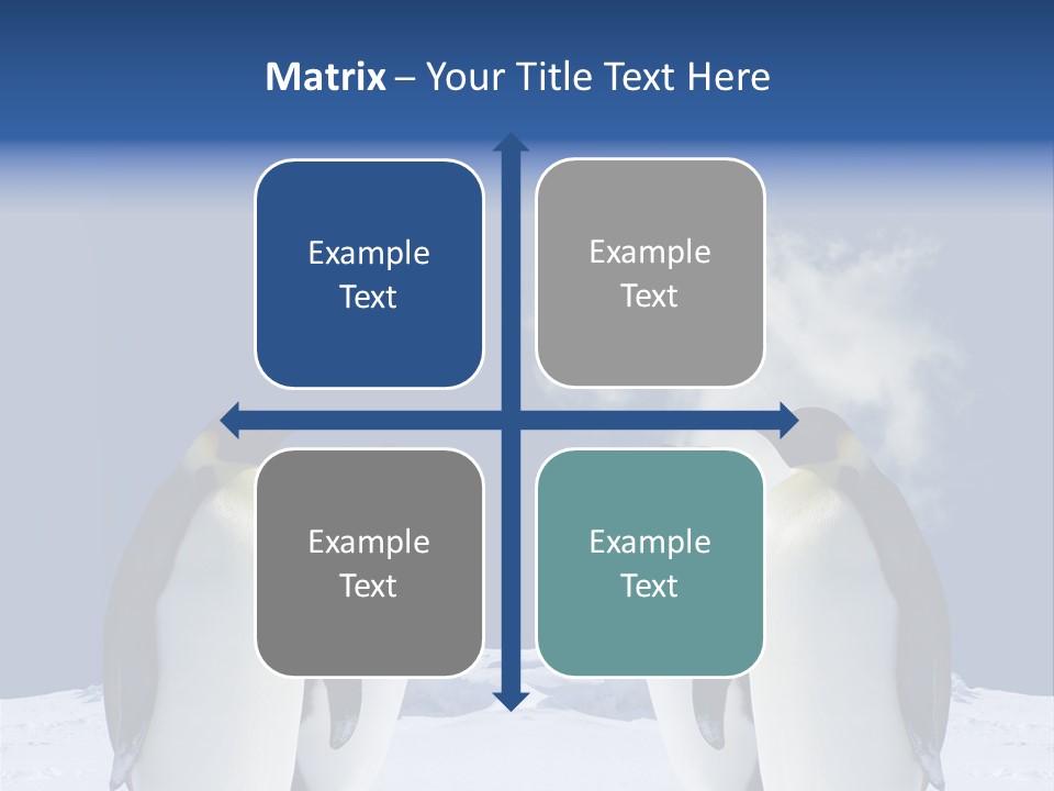 Desert Reunion Antarctica PowerPoint Template