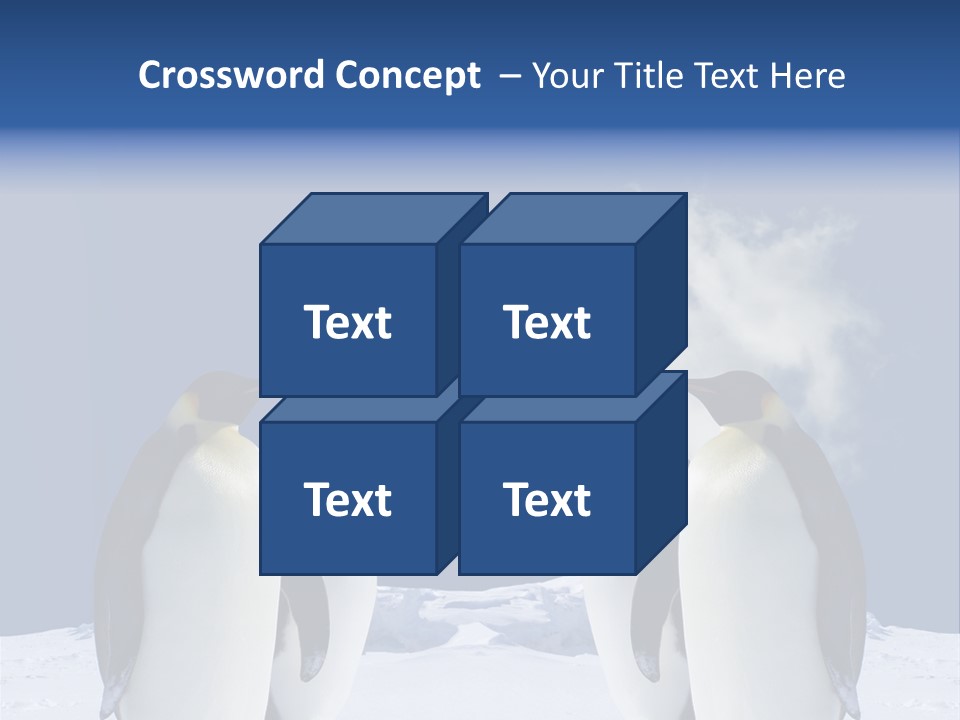 Desert Reunion Antarctica PowerPoint Template