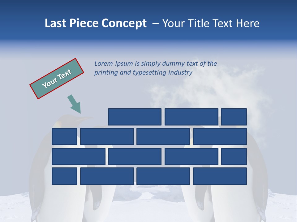 Desert Reunion Antarctica PowerPoint Template