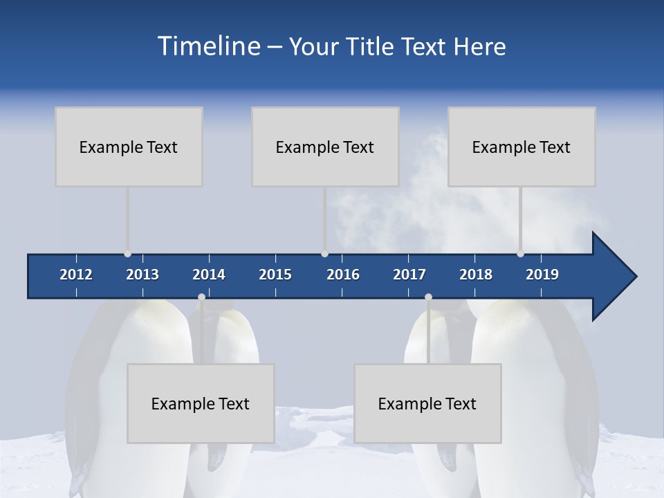 Desert Reunion Antarctica PowerPoint Template
