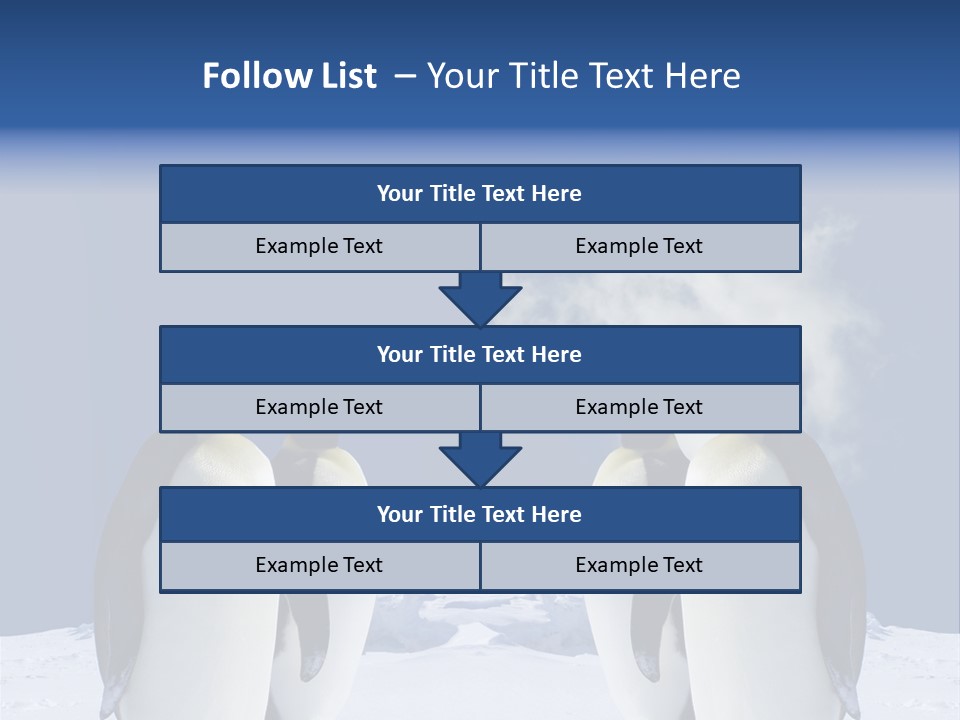 Desert Reunion Antarctica PowerPoint Template