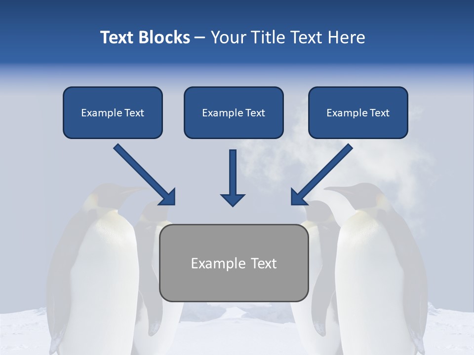 Desert Reunion Antarctica PowerPoint Template