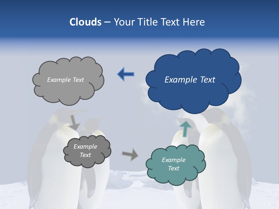Desert Reunion Antarctica PowerPoint Template