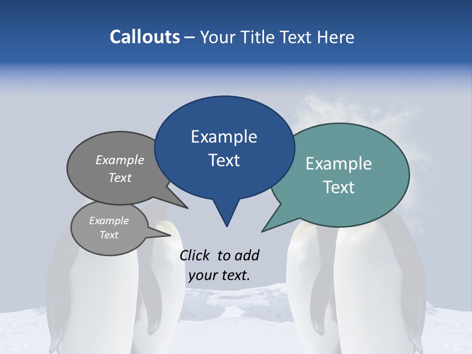Desert Reunion Antarctica PowerPoint Template