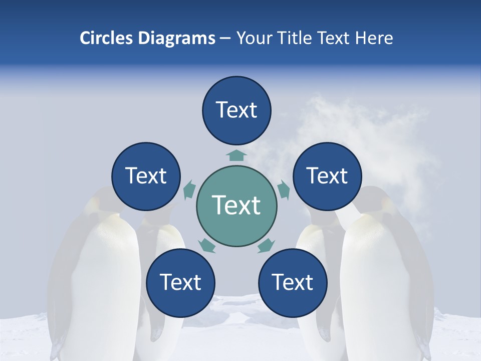 Desert Reunion Antarctica PowerPoint Template