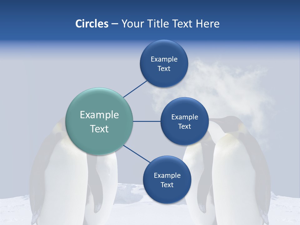 Desert Reunion Antarctica PowerPoint Template