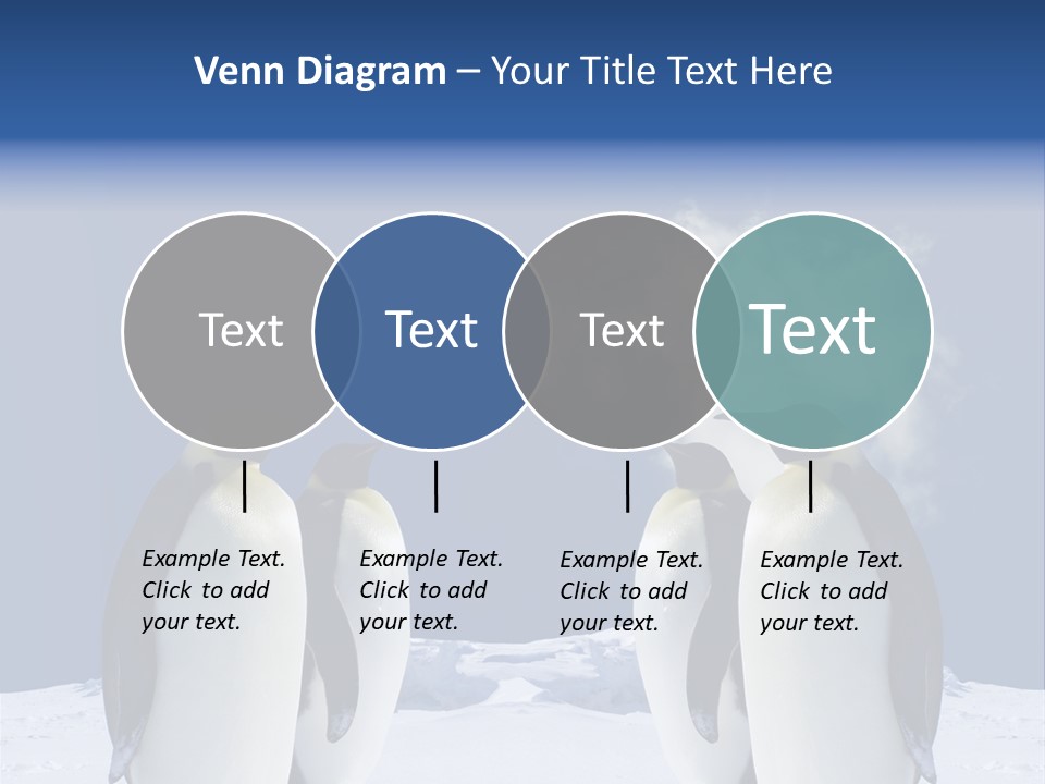 Desert Reunion Antarctica PowerPoint Template