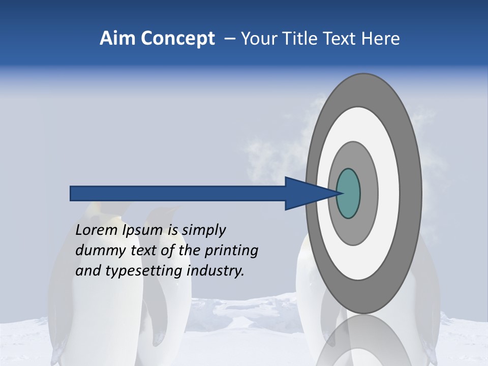 Desert Reunion Antarctica PowerPoint Template