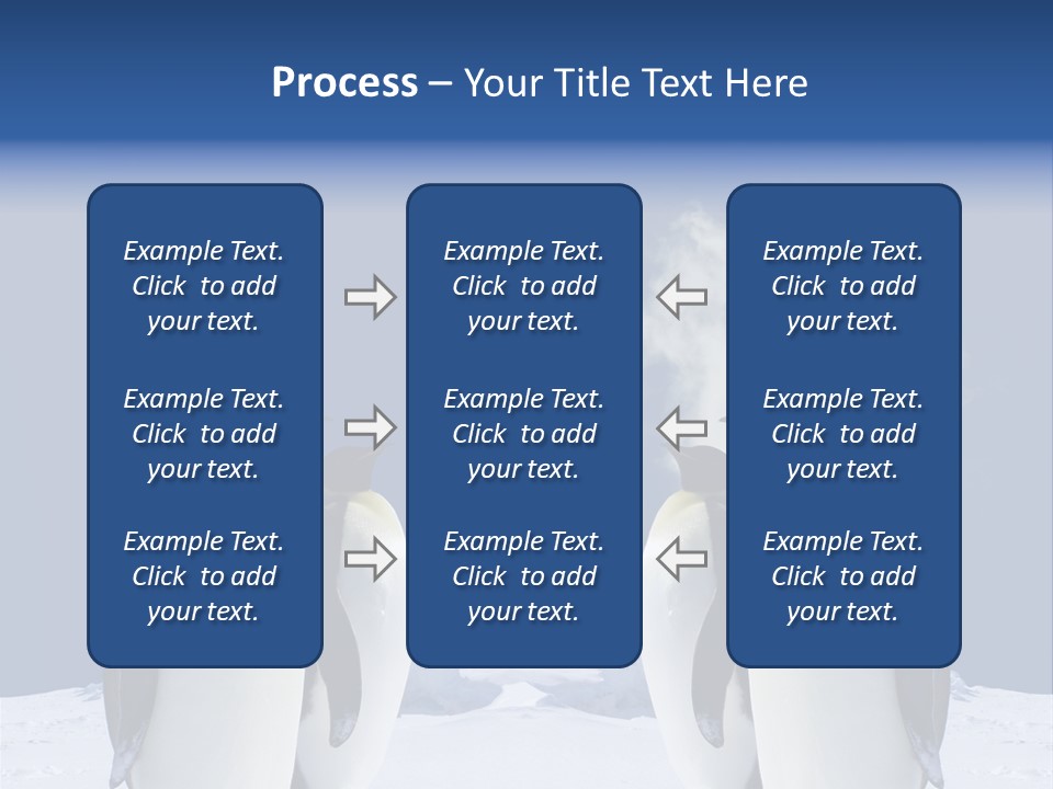 Desert Reunion Antarctica PowerPoint Template