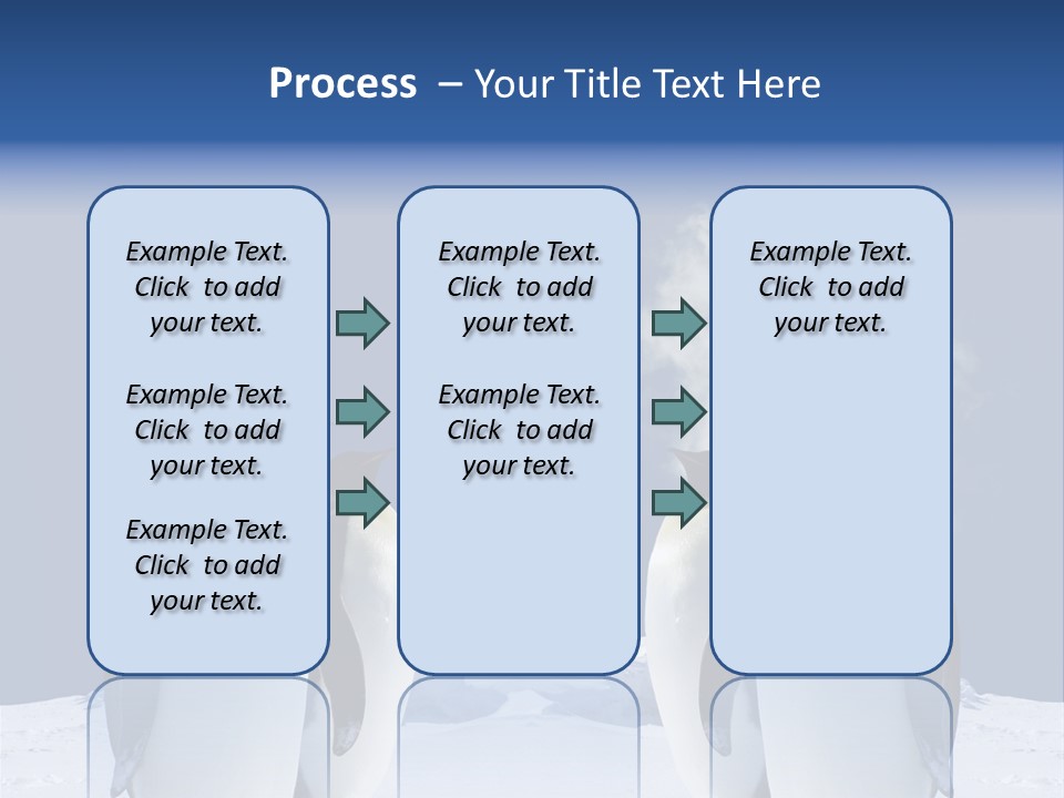 Desert Reunion Antarctica PowerPoint Template