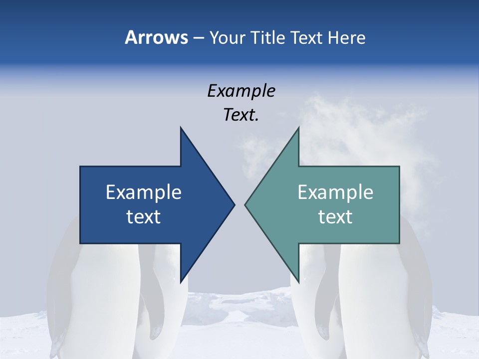 Desert Reunion Antarctica PowerPoint Template