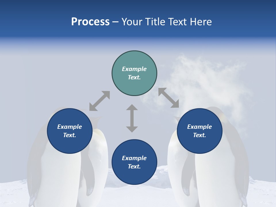 Desert Reunion Antarctica PowerPoint Template