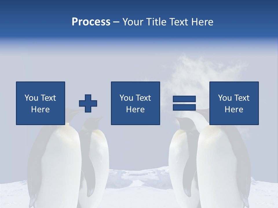 Desert Reunion Antarctica PowerPoint Template