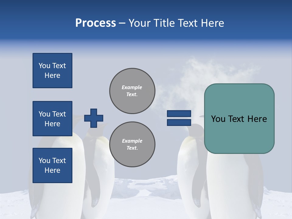Desert Reunion Antarctica PowerPoint Template