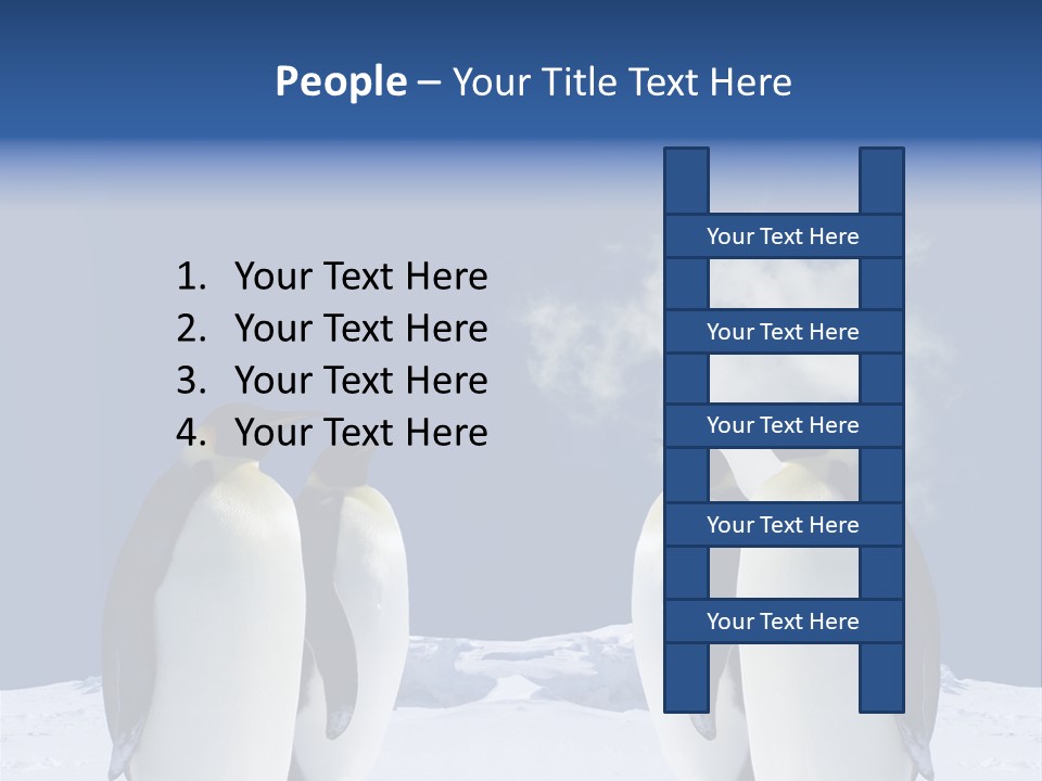 Desert Reunion Antarctica PowerPoint Template