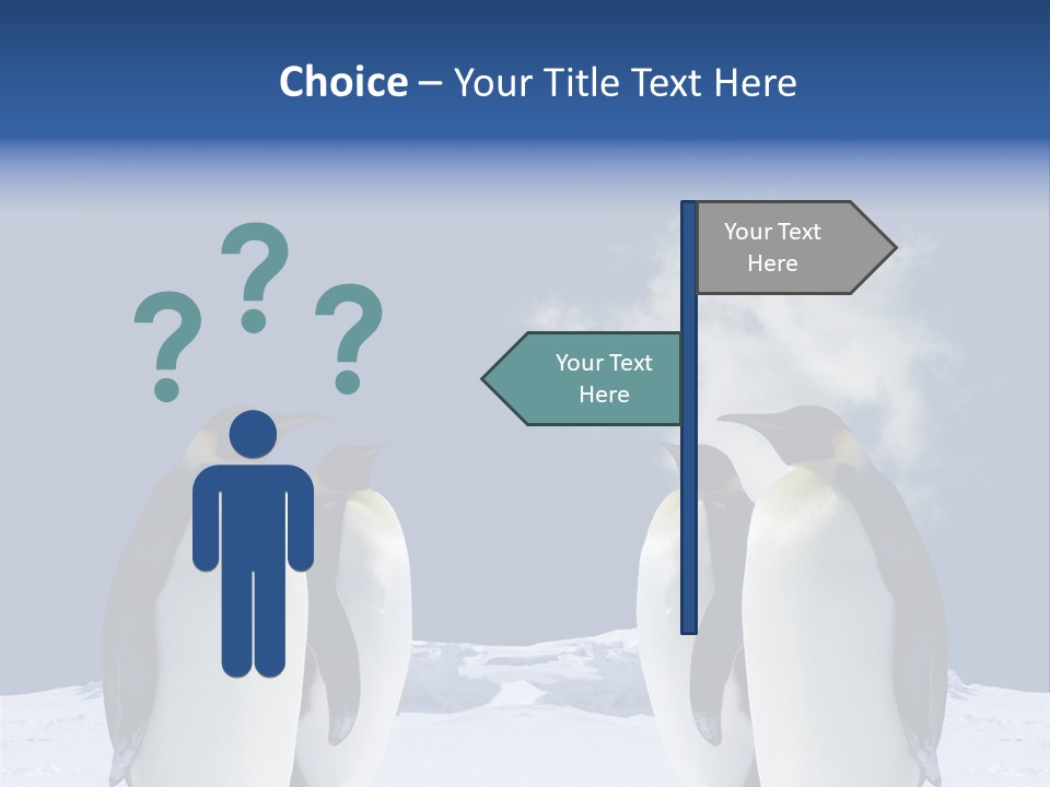 Desert Reunion Antarctica PowerPoint Template