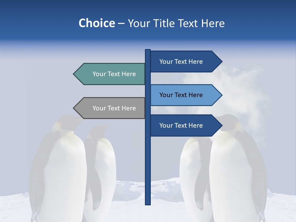 Desert Reunion Antarctica PowerPoint Template