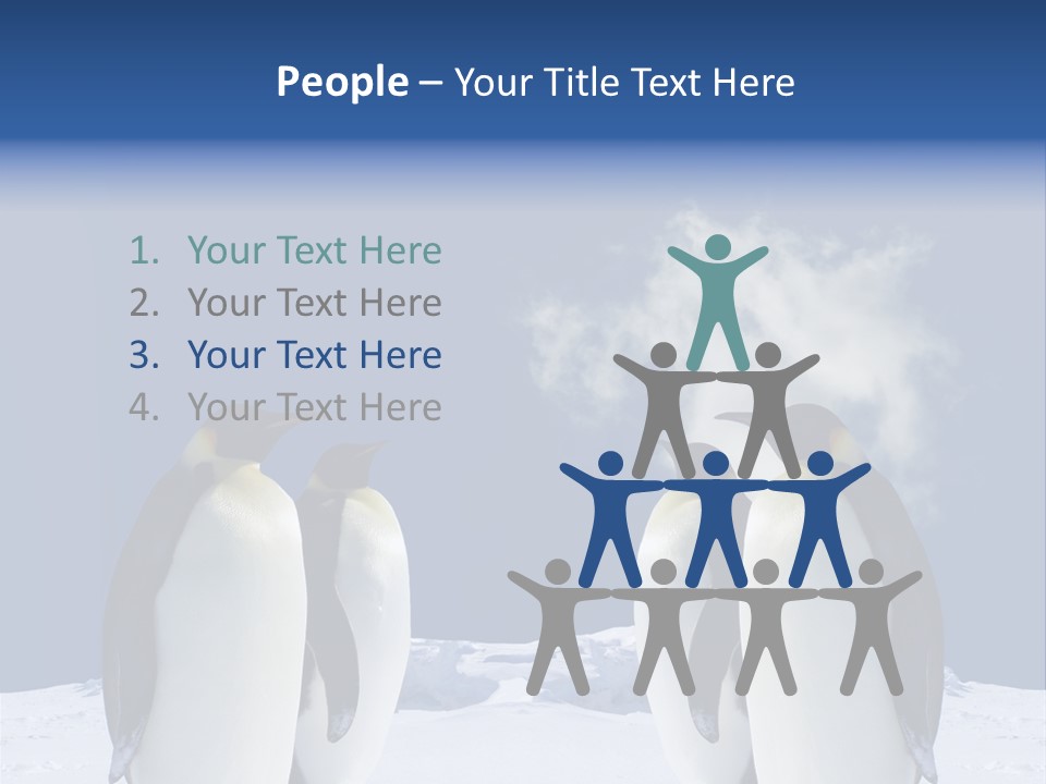 Desert Reunion Antarctica PowerPoint Template