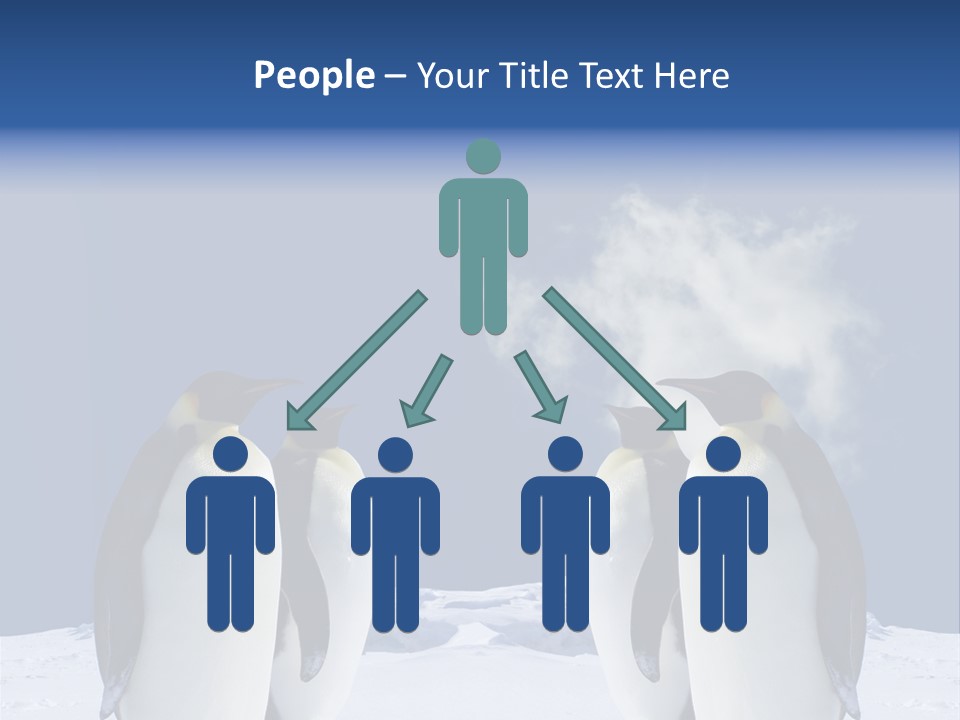 Desert Reunion Antarctica PowerPoint Template