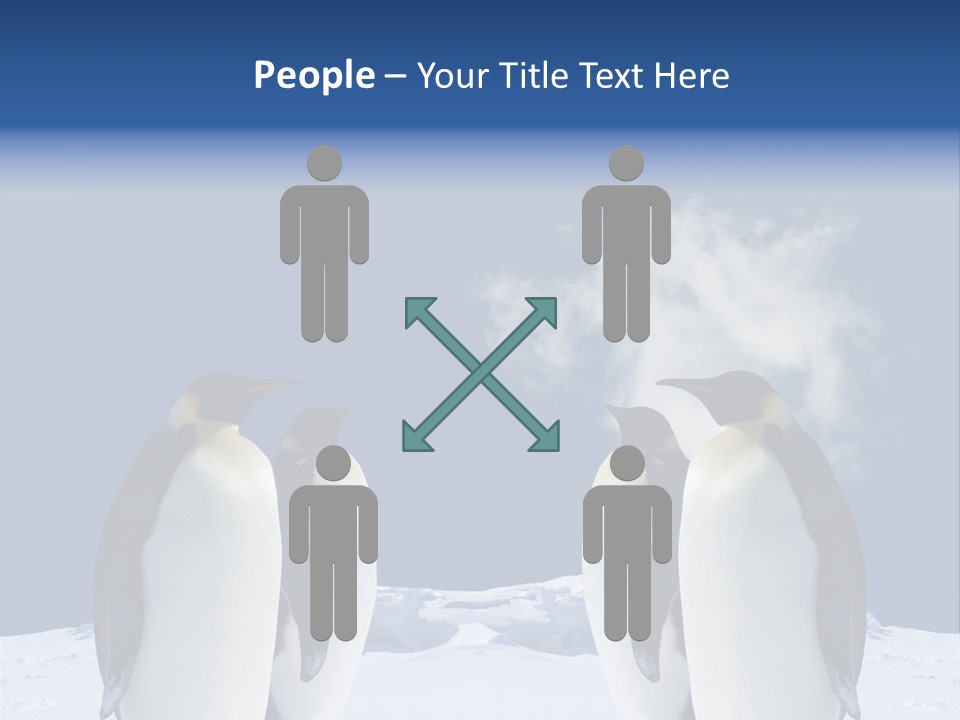 Desert Reunion Antarctica PowerPoint Template