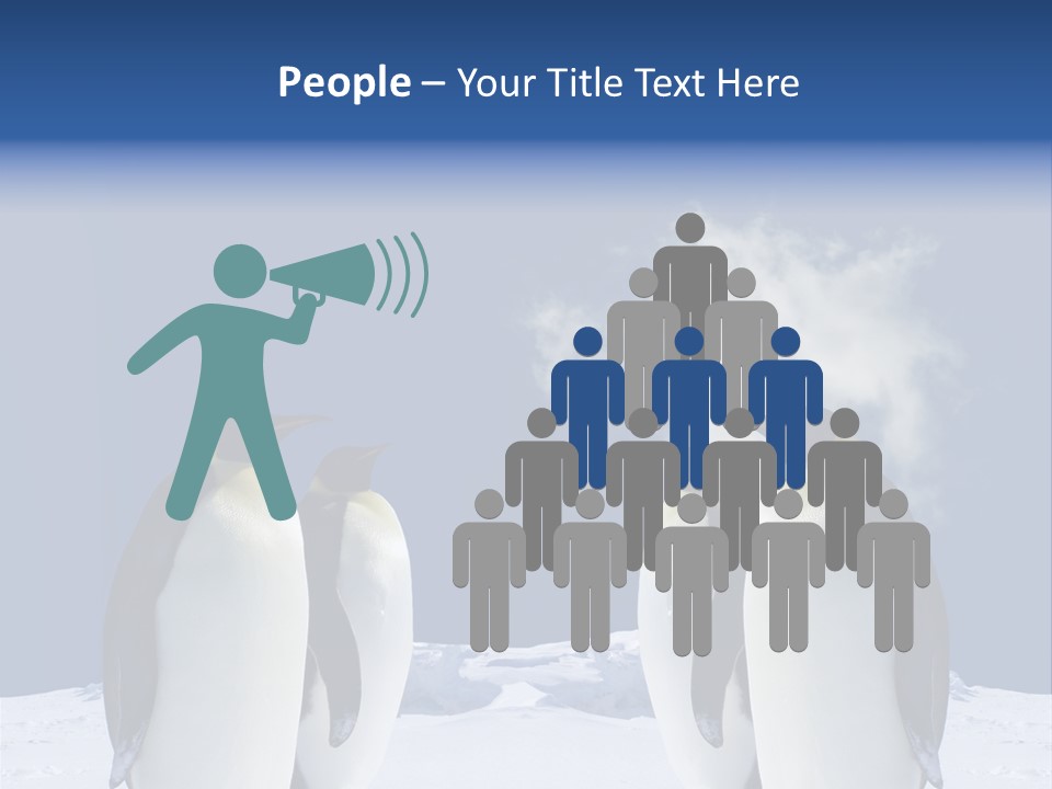 Desert Reunion Antarctica PowerPoint Template