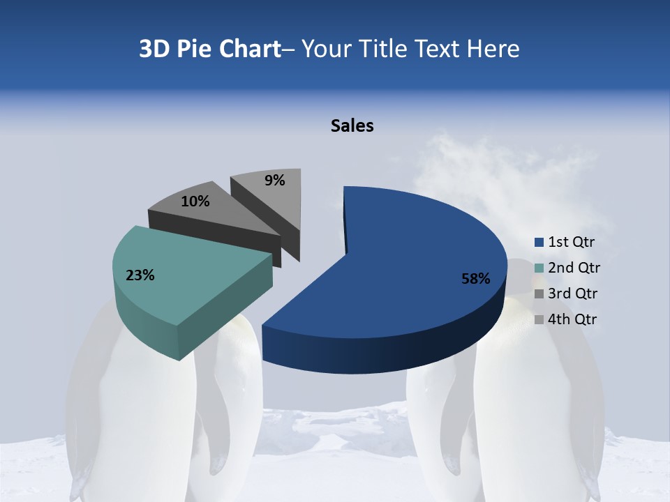 Desert Reunion Antarctica PowerPoint Template