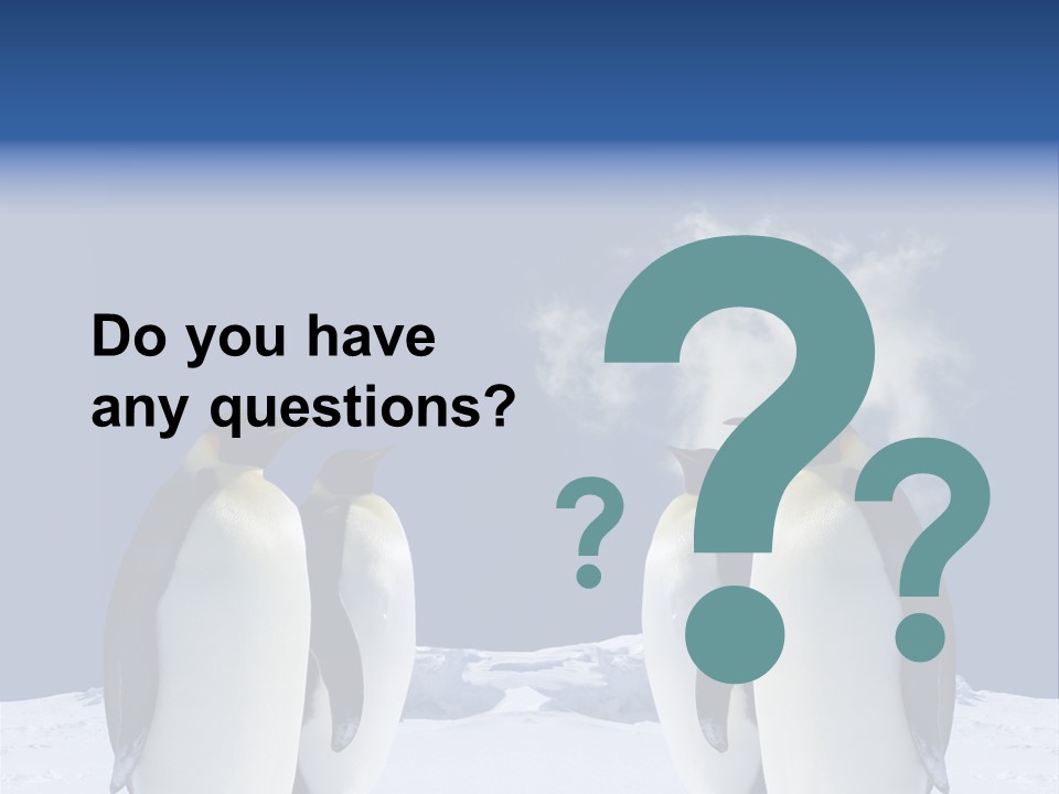 Desert Reunion Antarctica PowerPoint Template