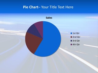 Perspective Commute Traffic PowerPoint Template