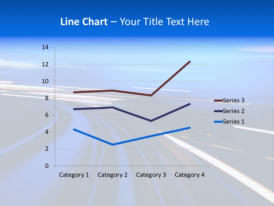 Perspective Commute Traffic PowerPoint Template