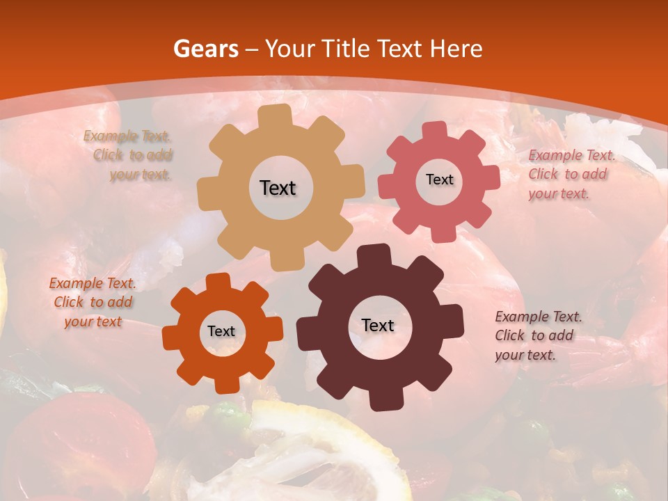 Vegetables Snack Prepare PowerPoint Template