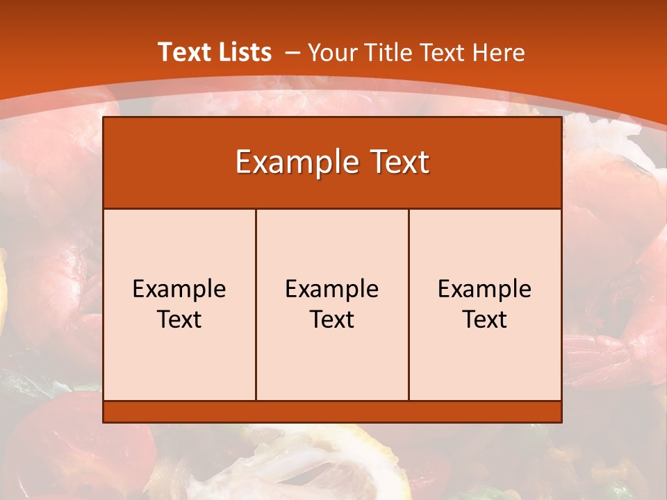 Vegetables Snack Prepare PowerPoint Template