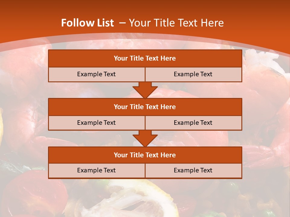 Vegetables Snack Prepare PowerPoint Template