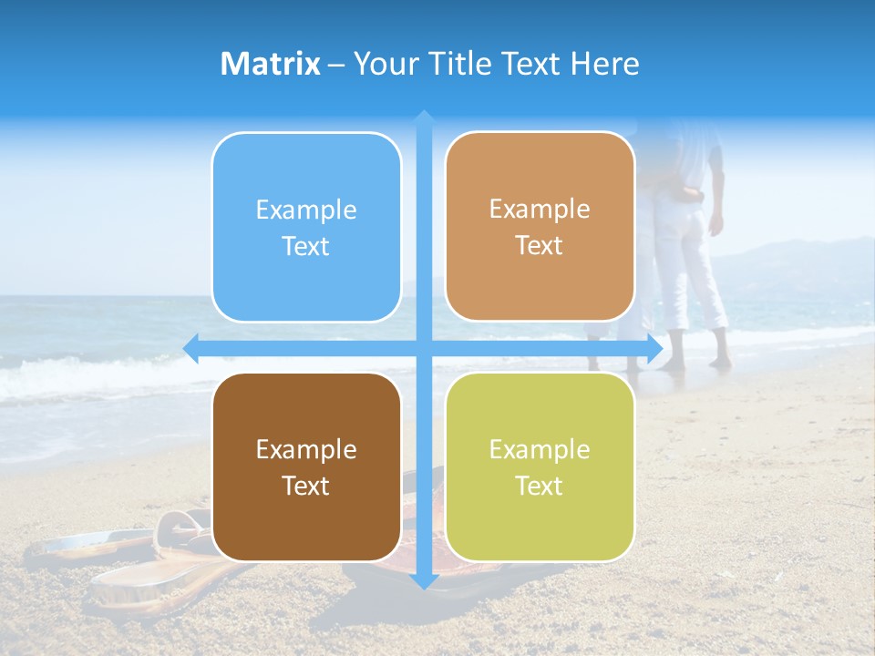 Husband Saint Wave PowerPoint Template