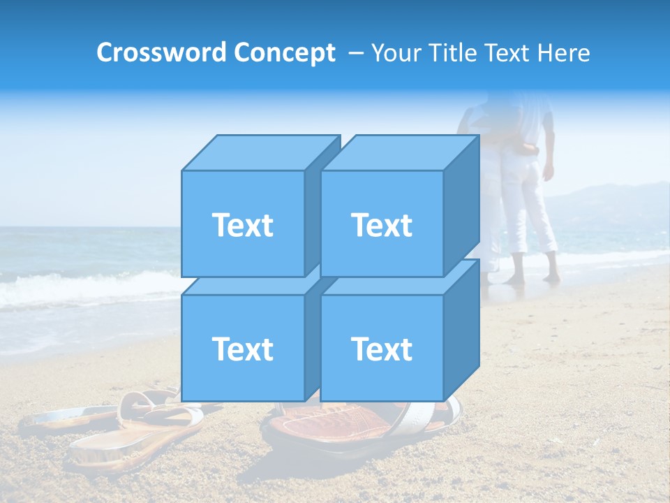 Husband Saint Wave PowerPoint Template