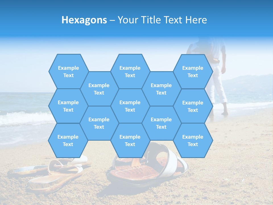 Husband Saint Wave PowerPoint Template