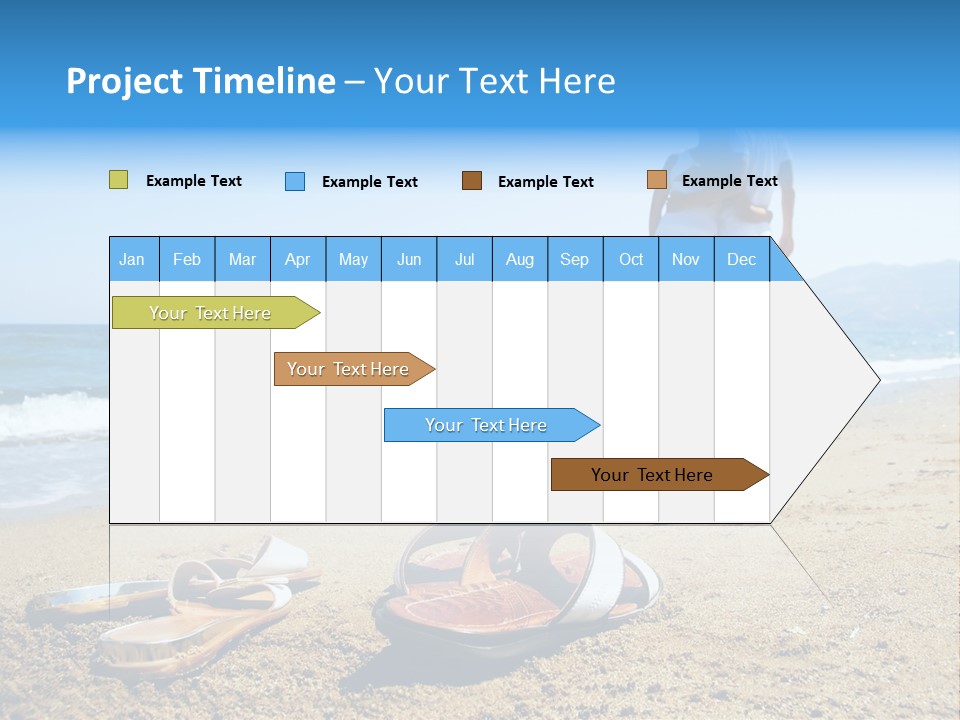 Husband Saint Wave PowerPoint Template